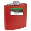 6oz  Stainless Steel Matte Flask Thumbnail