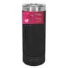 22oz Slim Tumbler Vacuum Insulated w/Clear Lid Thumbnail